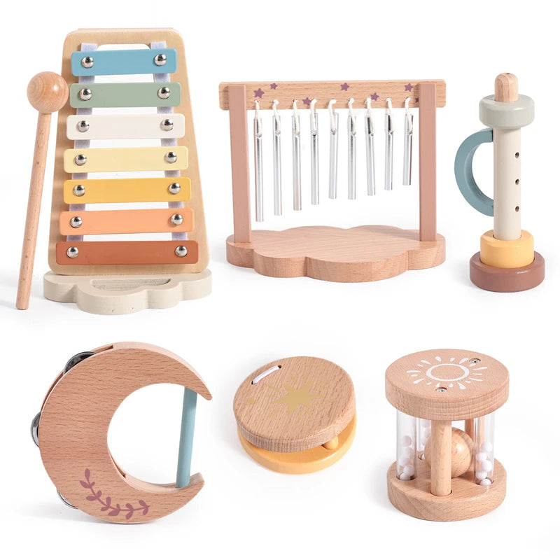 Montessori Wooden Instrument Set