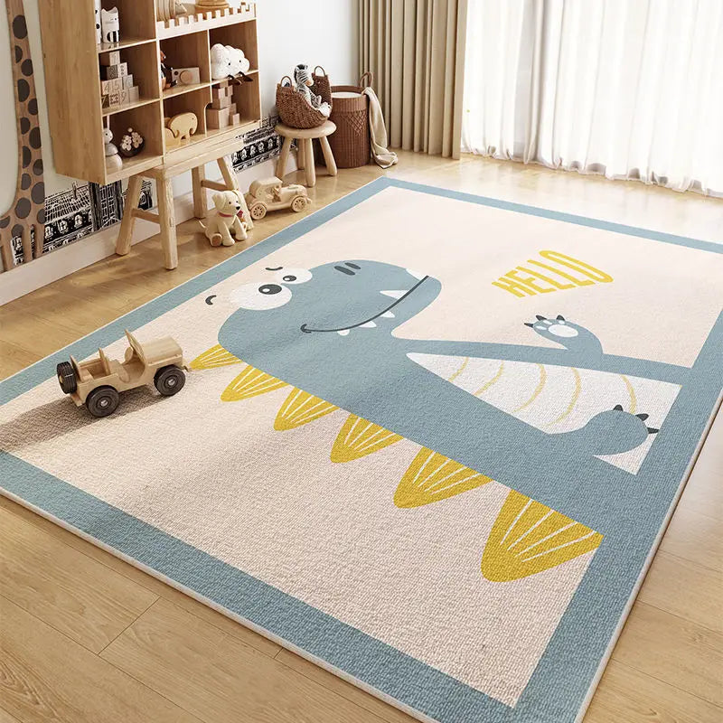 Crystal Pile Rug for Children’s Room