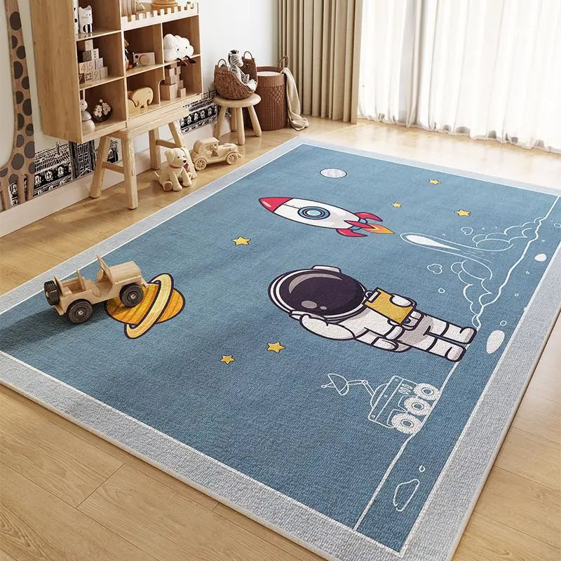 Crystal Pile Rug for Children’s Room