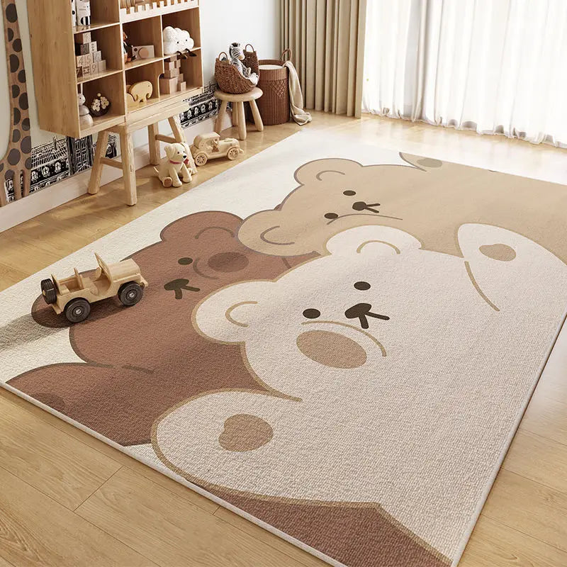 Crystal Pile Rug for Children’s Room