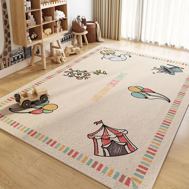 Crystal Pile Rug for Children’s Room