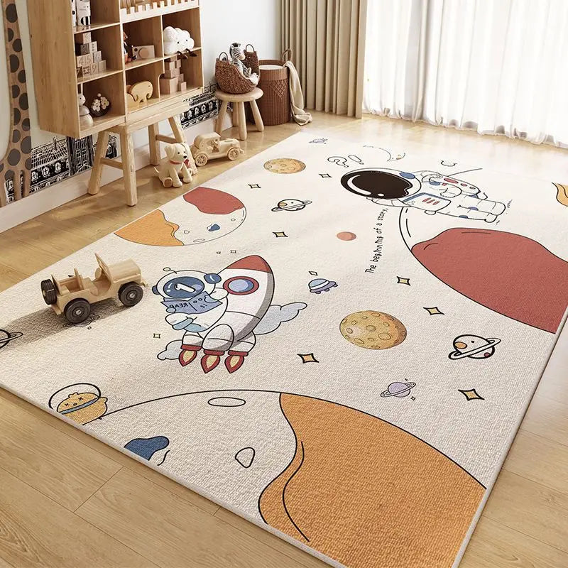 Crystal Pile Rug for Children’s Room