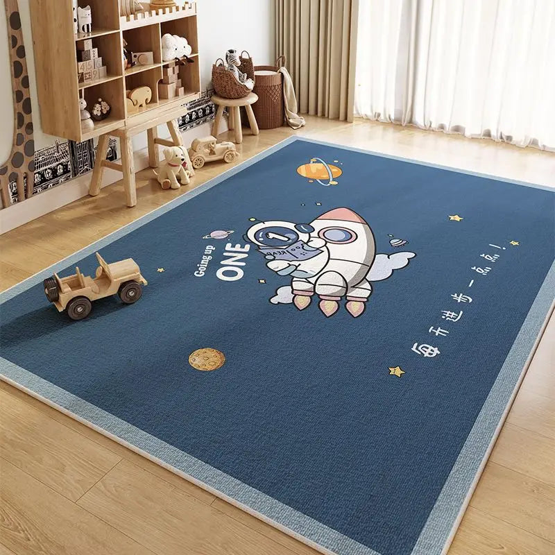 Crystal Pile Rug for Children’s Room