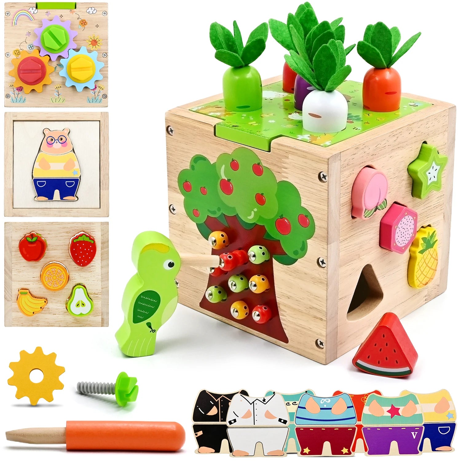 5-in-1 Montessori Educational Sensory Toy