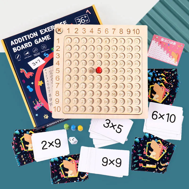 Montessori Multiplication Board Game